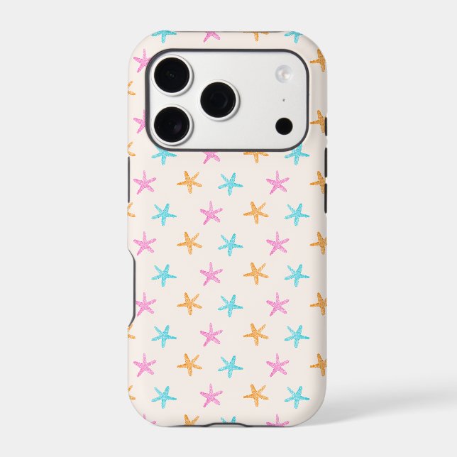 Cute Tropical Starfish Pattern (Back)