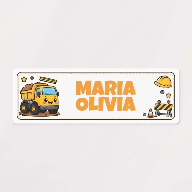 Cute Truck Custom School Name (Design 2)