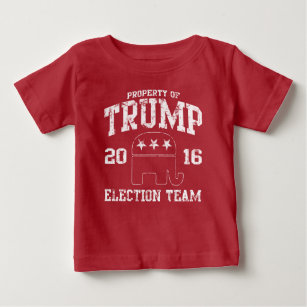 Cute Trump 2016 Republican Election Team Baby T-Shirt