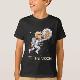 Cute Trump Bitcoin To The Moon Investing Rise Of C T-Shirt
