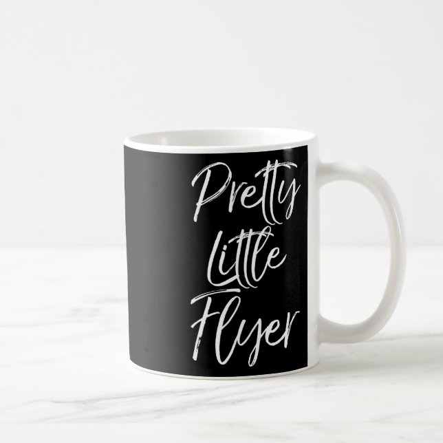Cute Tumbling Gift For Cheerleader Comp Pretty Lit Coffee Mug (Right)