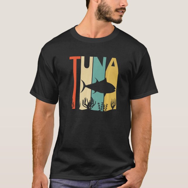 Cute Tuna Animal T-Shirt (Front)
