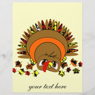 Cute Turkey Flyer