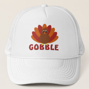 Cute Turkey Gobble Hat