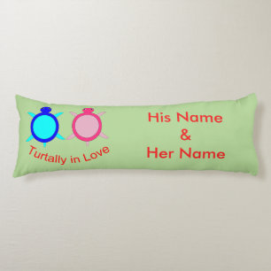 Cute Turtle Couple Body Cushion