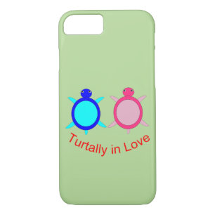 Cute Turtle Couple Case-Mate iPhone Case