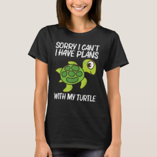 Cute Turtle For Men Women Sea Turtle Reptile Anima T-Shirt