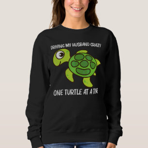 Cute Turtle For Women Mum Sea Turtle Reptile Anima Sweatshirt