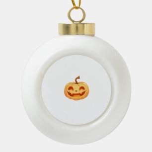 Cute Turtle Ghost Costume � Adorable Halloween Tri Ceramic Ball Christmas Ornament