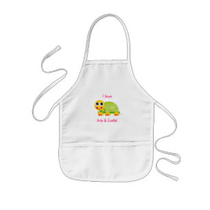 Cute Turtle Kids Apron