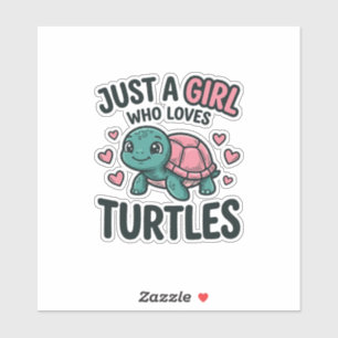 Cute Turtle Lover Girl Vintage Engraving Shirt Des