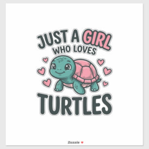 Cute Turtle Lover Girl Vintage Engraving Shirt Des