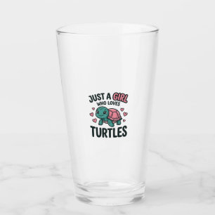 Cute Turtle Lover Girl Vintage Engraving Shirt Des Glass