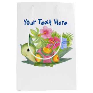 Cute Turtle Medium Gift Bag
