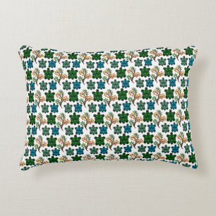 Cute Turtle Seamless Pattern   Ocean Animal Repeat Decorative Cushion