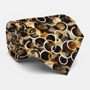 Cute turtle shell pattern tie