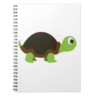 cute turtle spiral notebook