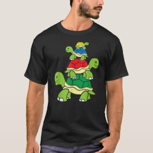 Cute Turtle Tortoises Ocean Love Sea Turtles T-Shirt