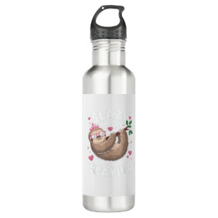 Cute Tween Girl Funny Animal Sloth Slay Meme Trend 710 Ml Water Bottle