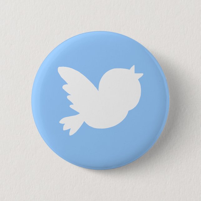 Cute Tweets 6 Cm Round Badge (Front)