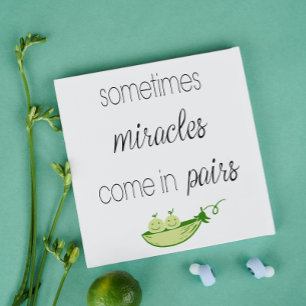 Cute Twin Boys Napkin