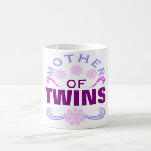 cute twins mum coffee mug