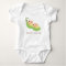 Cute Twins Two Peas in a pod Baby Tee