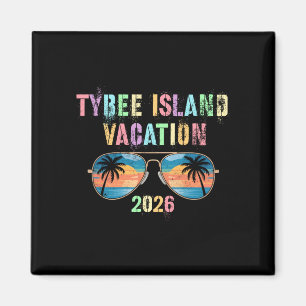 Cute tybee island vacation 2026 trip swim vacay magnet