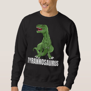 Cute Types Of Dinosaurs Reptile Animal Graphic Sweatshirt