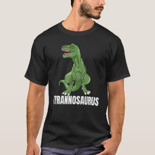 Cute Types Of Dinosaurs  Reptile Animal  Graphic T-Shirt