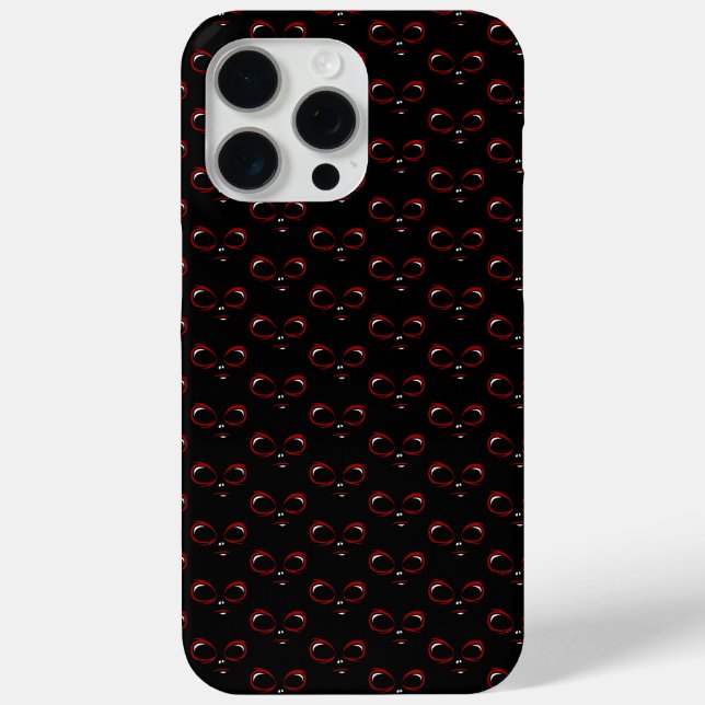 Cute ufo face monster  Case-Mate iPhone case (Back)