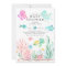 Cute Under the Sea Baby Shower Invitation