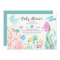 Cute Under the Sea Baby Shower Invitation