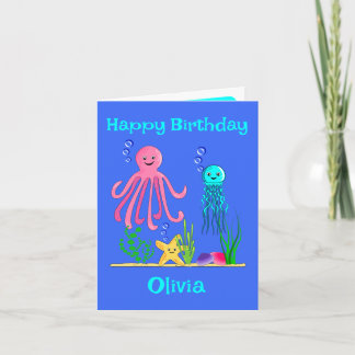 Cute Under the Sea Card