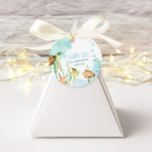 Cute Under the Sea Ocean Animals Party Favour Tags