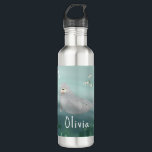 Cute Under the Sea Ocean Seal and Fish Kids School 710 Ml Water Bottle<br><div class="desc">This cute and modern kids steel water bottle features an ocean seal illustration. There is also space on the bottle to add you own customisation: a name in whimsical typography. The perfect under the sea gift for any child or ocean enthusiast,  great for preschool or kindergarten.</div>