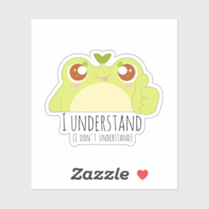 Cute Understand Green Frog