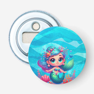 Cute underwater mermaid bottle opener