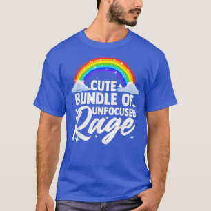 Cute Unfocused Rage Bundle Funny Gift Pastel Goth  T-Shirt