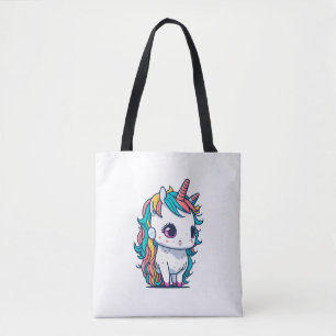 cute unicorn 1 tote bag