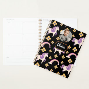 Cute Unicorn Back to School Planner