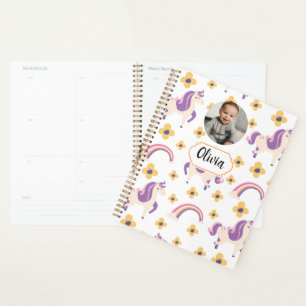 Cute Unicorn  Back to School Planner