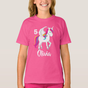 Cute Unicorn Birthday T-Shirt