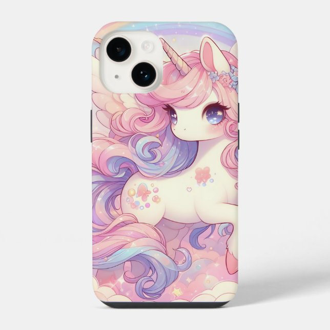 Cute unicorn Case-Mate iPhone case (Back)