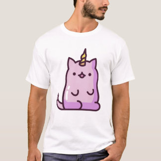 Cute Unicorn Cat T-Shirt