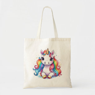 Cute Unicorn Cool Unicorn positive Tote Bag