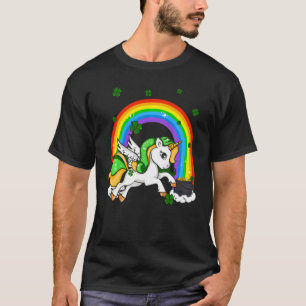 Cute Unicorn Costume Irish T Matching St Patrick S T-Shirt