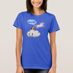 Cute! Unicorn Fart... Toot! T-Shirt