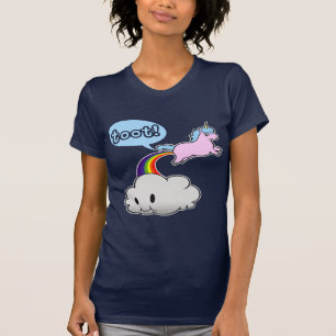 Cute! Unicorn Fart... Toot! T-Shirt