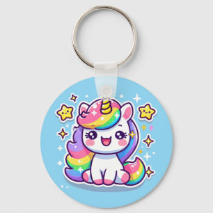Cute Unicorn Key Ring